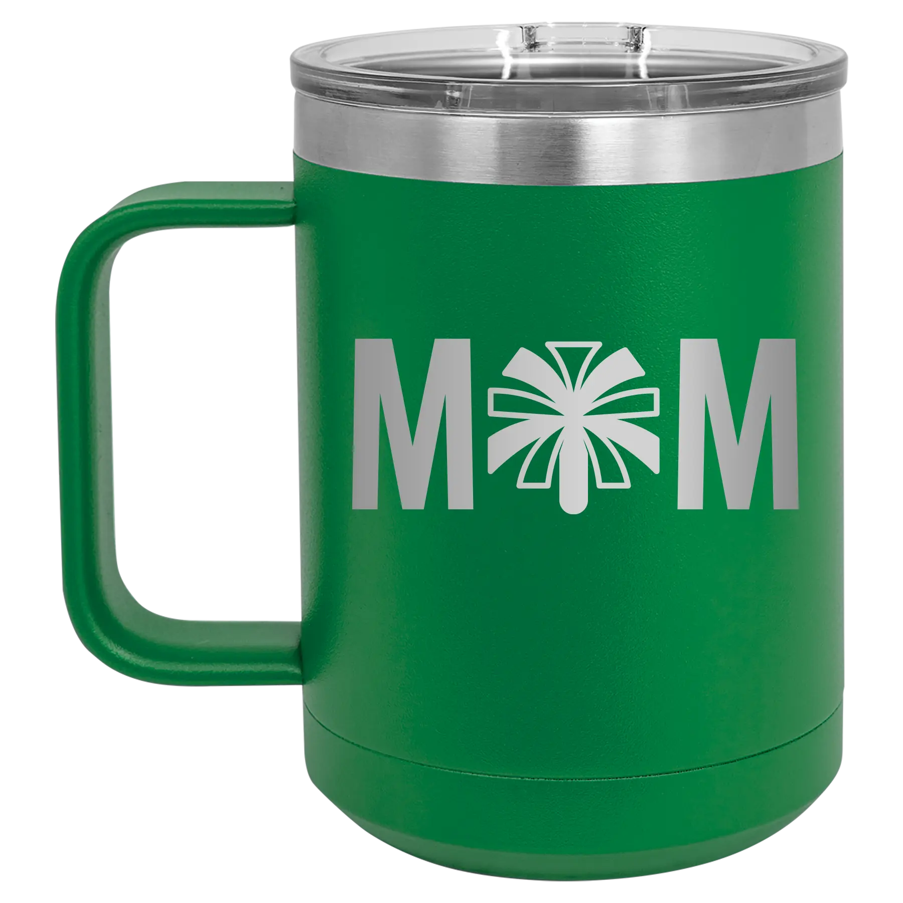 Mom Cheer 15 oz Mug | Green