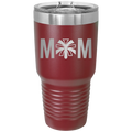 Mom Cheer 30 oz Tumbler | Maroon