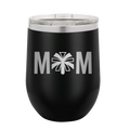 Mom Cheer Wine Cup | Black