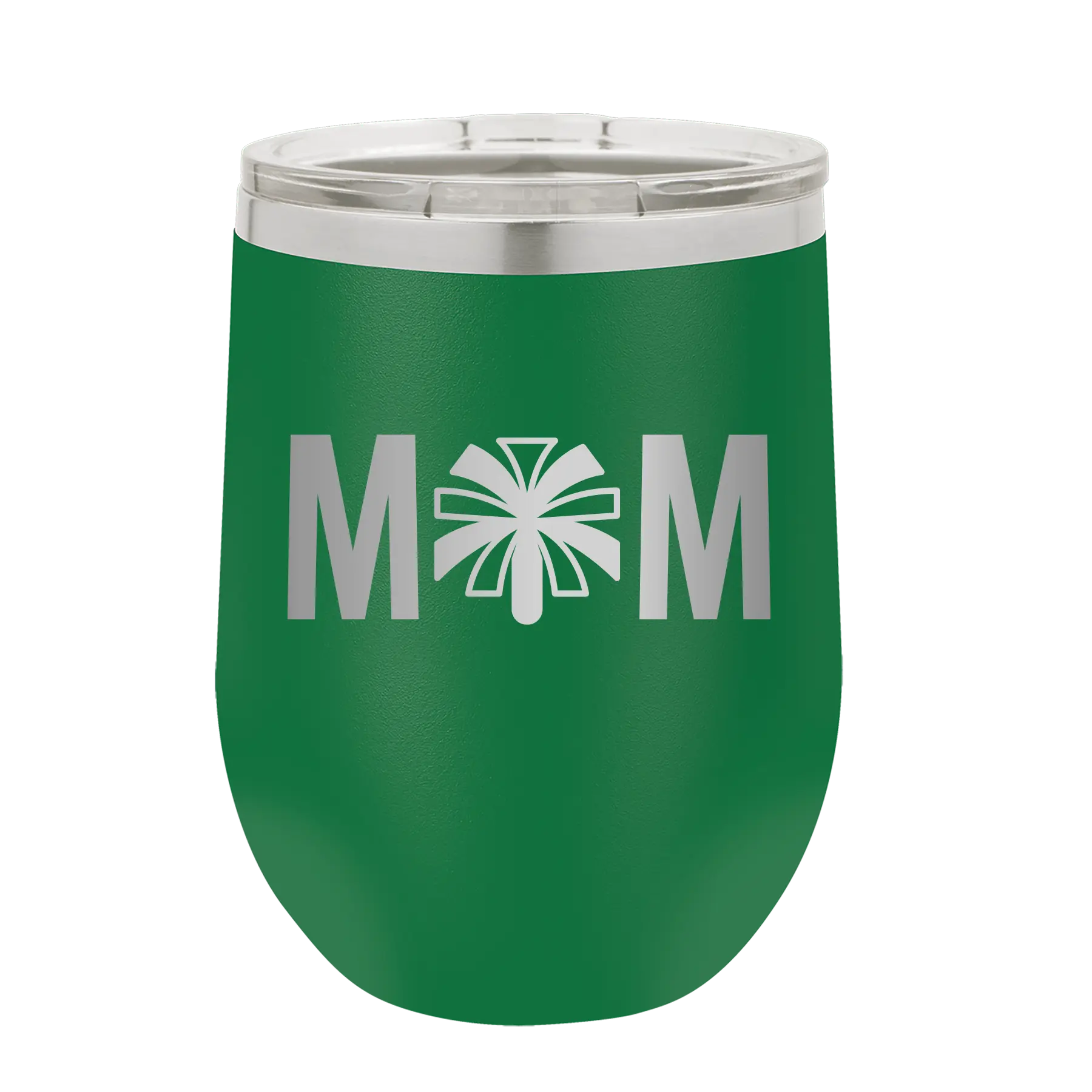Mom Cheer Wine Cup | Green