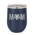 Mom Cheer Wine Cup | Navy