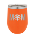 Mom Cheer Wine Cup | Orange