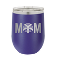 Mom Cheer Wine Cup | Purple