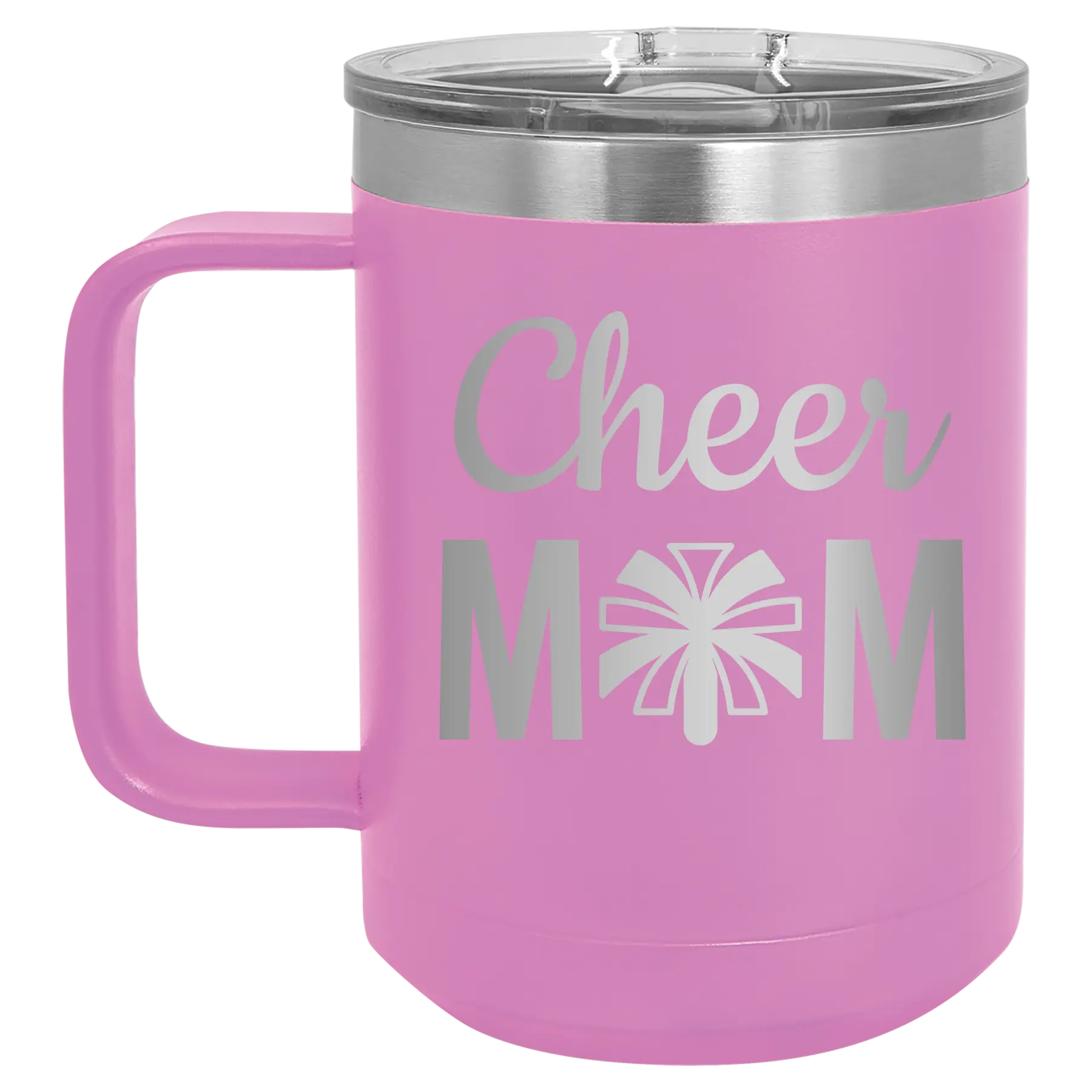 Mom Cheer2 15 oz Mug | Light Purple