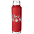 Mom Cheer2 24 oz Water Bottle | Red