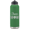 Mom Cheer2 32 oz Water Bottle | Green