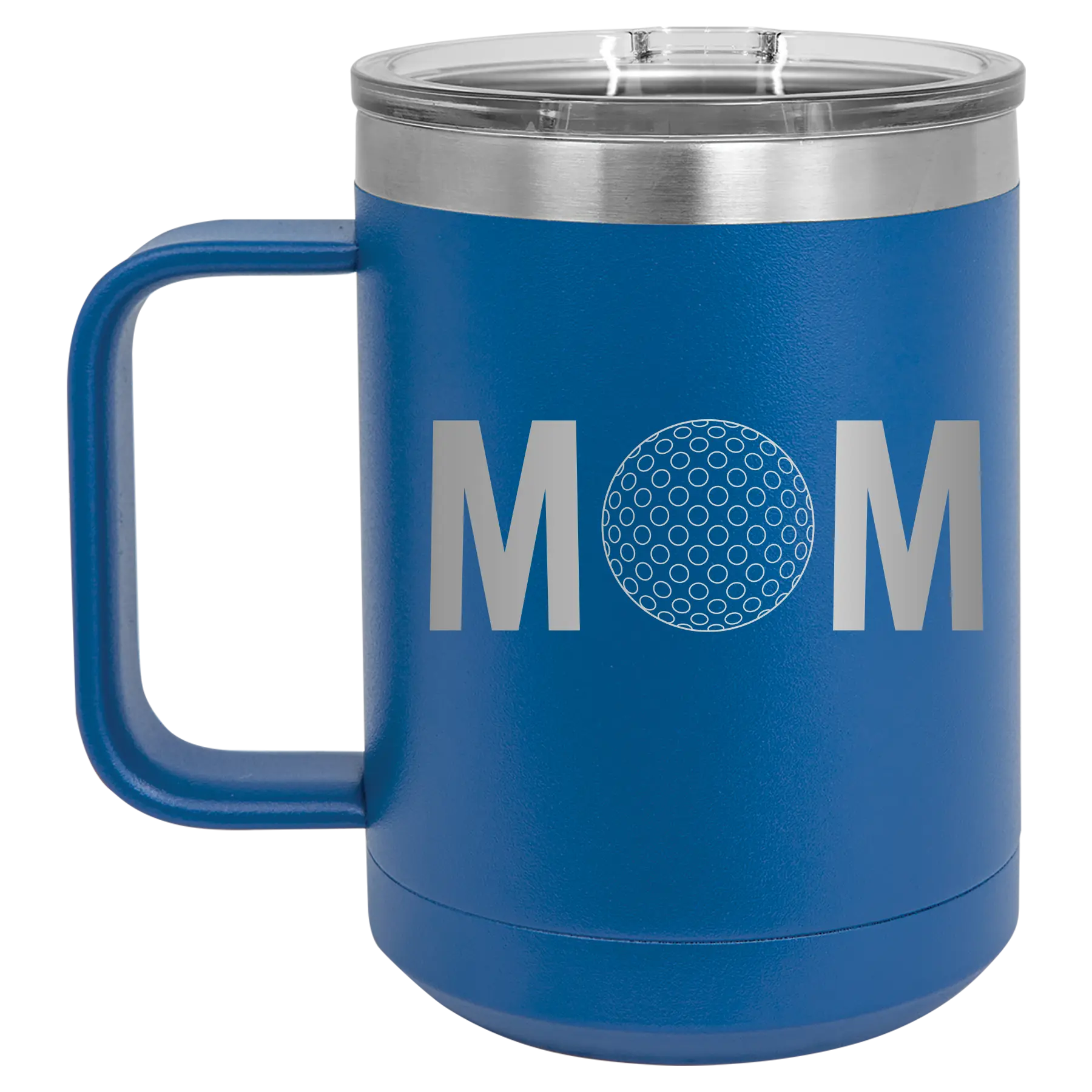 Mom Golf 15 oz Mug | Royal Blue