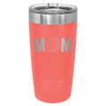 Mom Golf 20 oz Tumbler | Coral