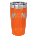 Mom Golf 20 oz Tumbler | Orange