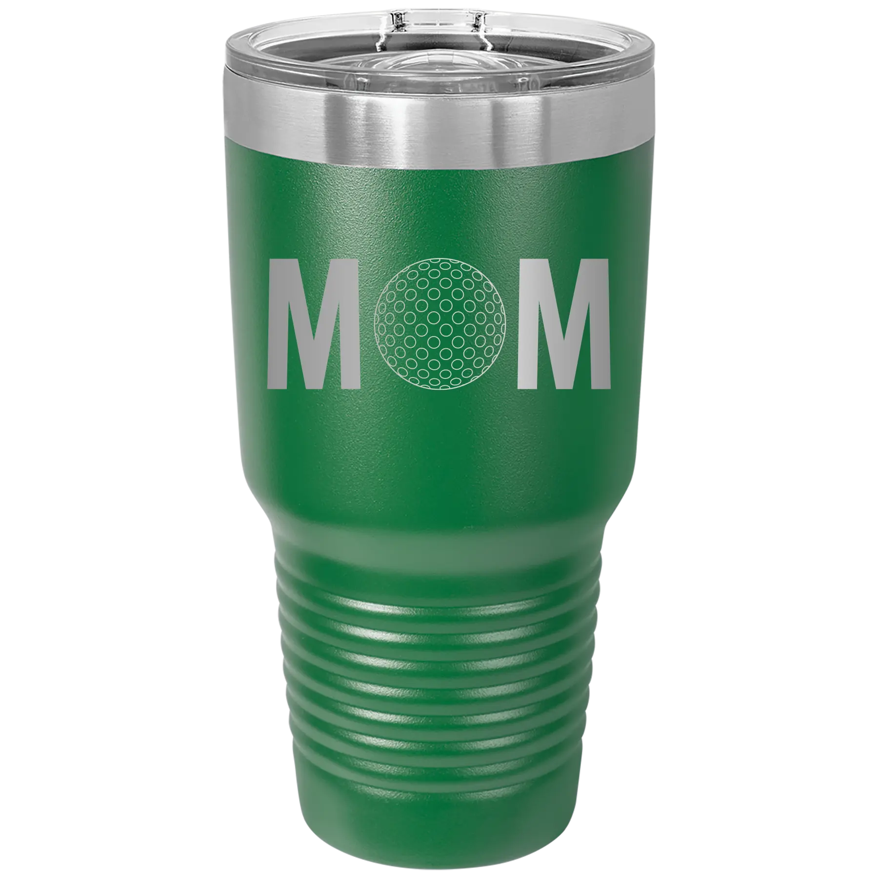 Mom Golf 30 oz Tumbler | Green