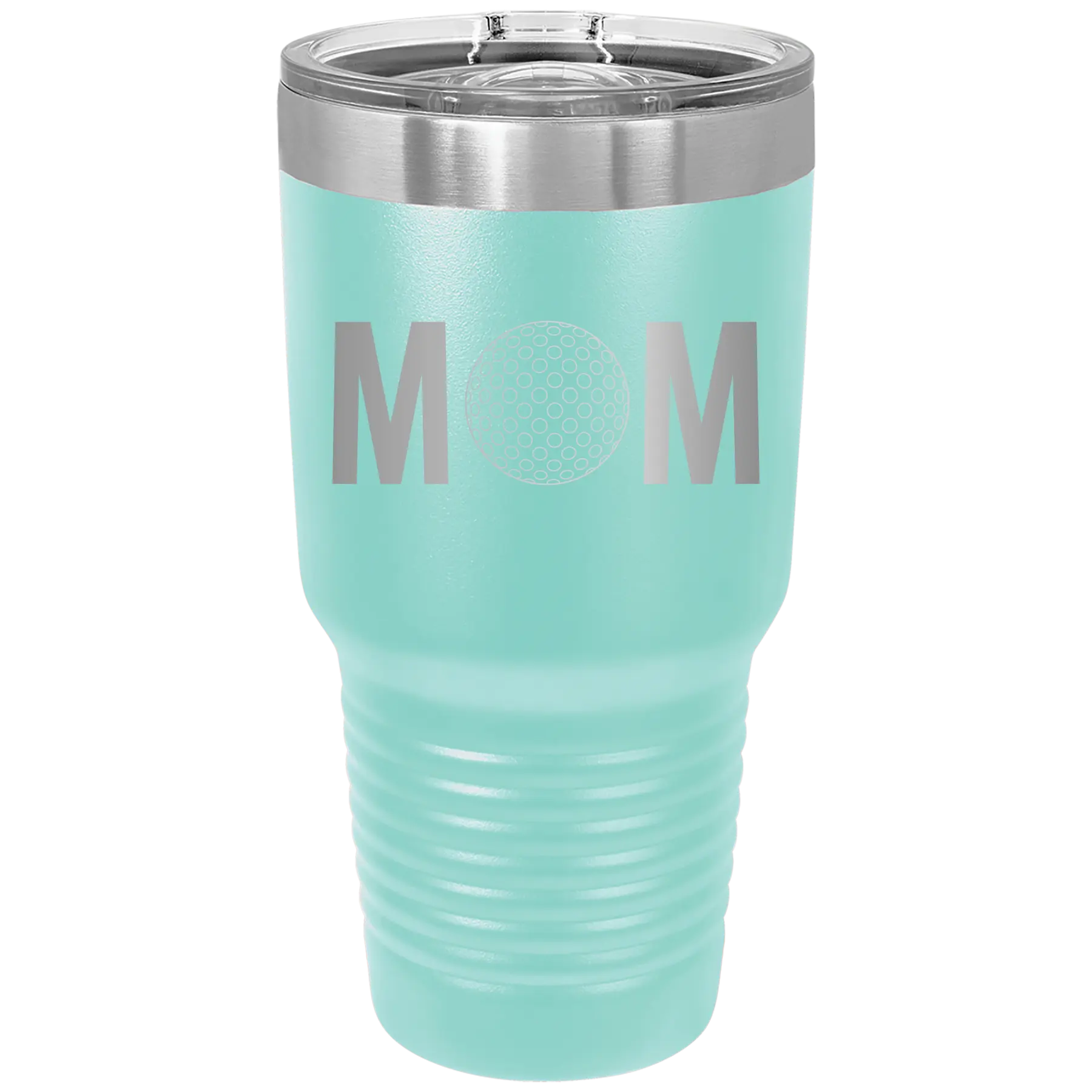 Mom Golf 30 oz Tumbler | Teal