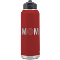 Mom Golf 32 oz Water Bottle | Maroon