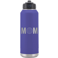 Mom Golf 32 oz Water Bottle | Purple