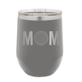 Mom Golf Wine Cup | Dark Gray