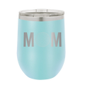 Mom Golf Wine Cup | Light Blue