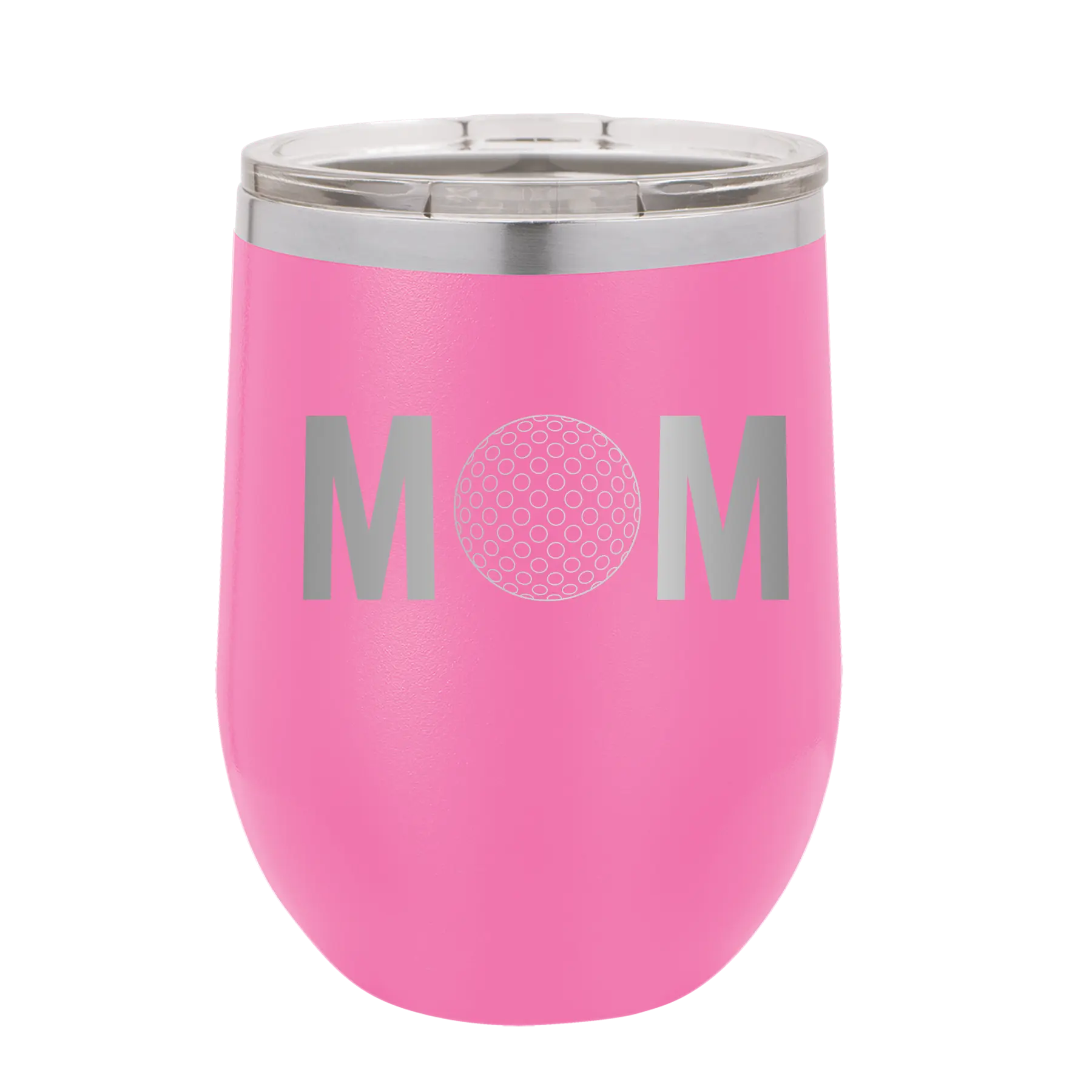 Mom Golf Wine Cup | Pink