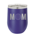 Mom Golf Wine Cup | Purple