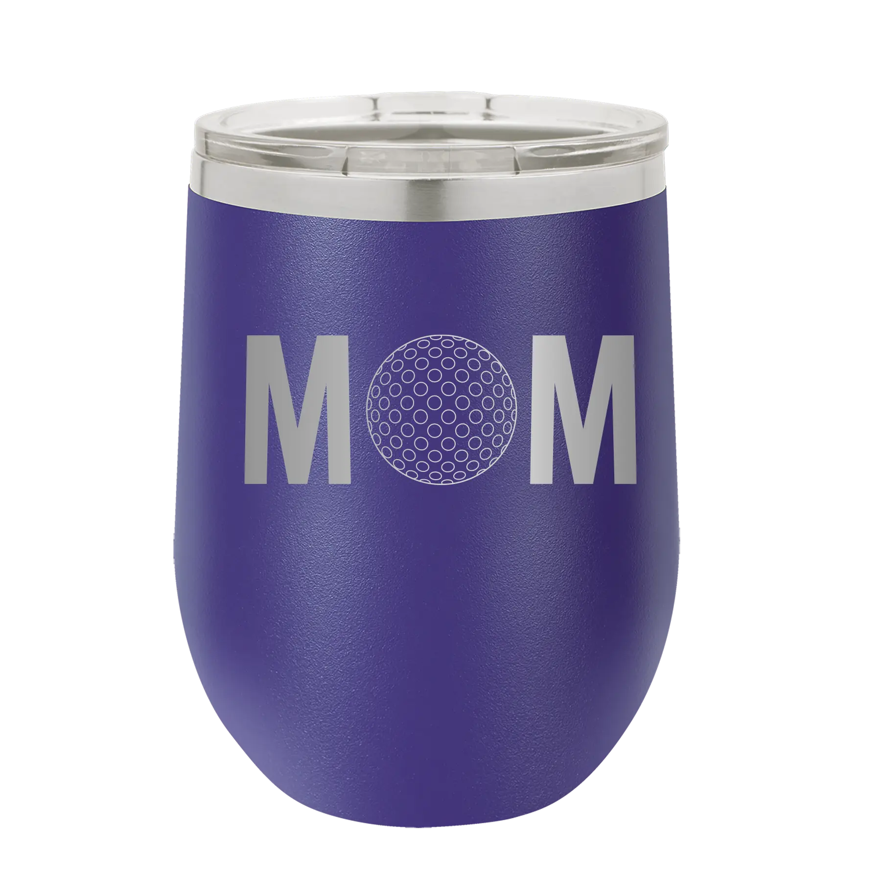 Mom Golf Wine Cup | Purple