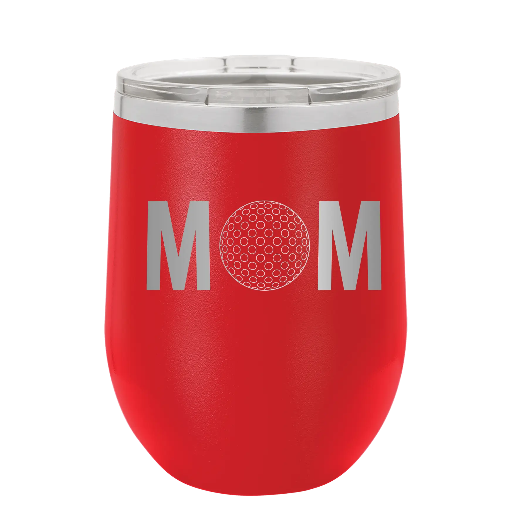Mom Golf Wine Cup | Red