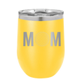 Mom Golf Wine Cup | Yellow