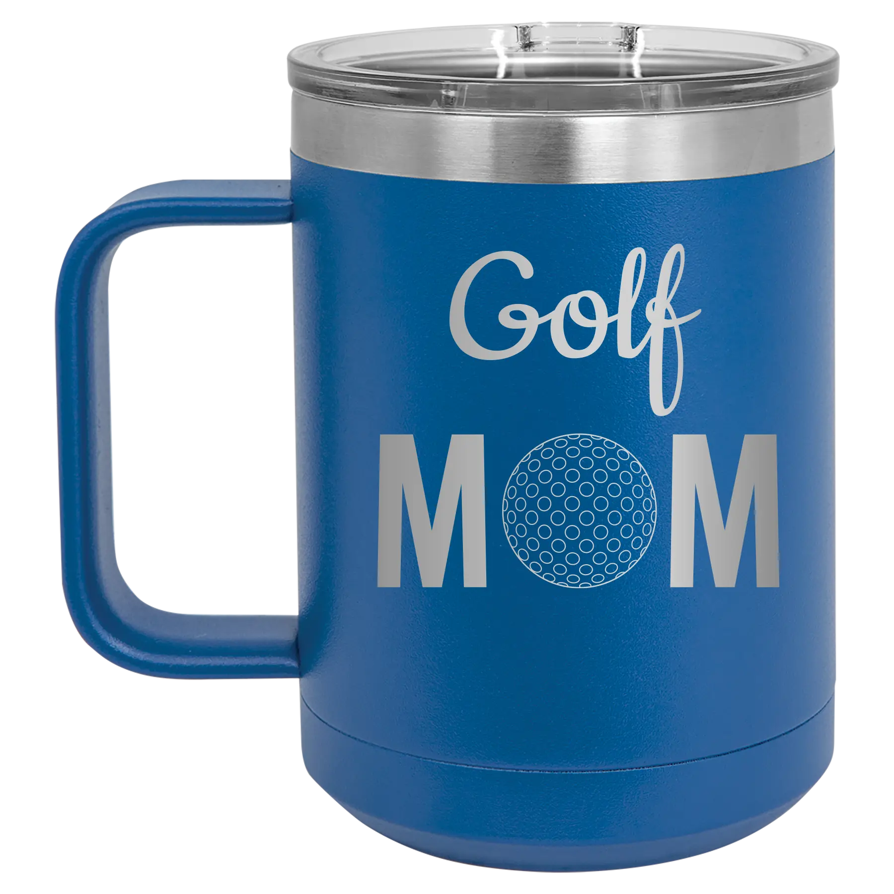 Mom Golf2 15 oz Mug | Royal Blue