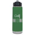 Mom Golf2 20 oz Water Bottle | Green
