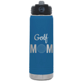 Mom Golf2 20 oz Water Bottle | Royal Blue