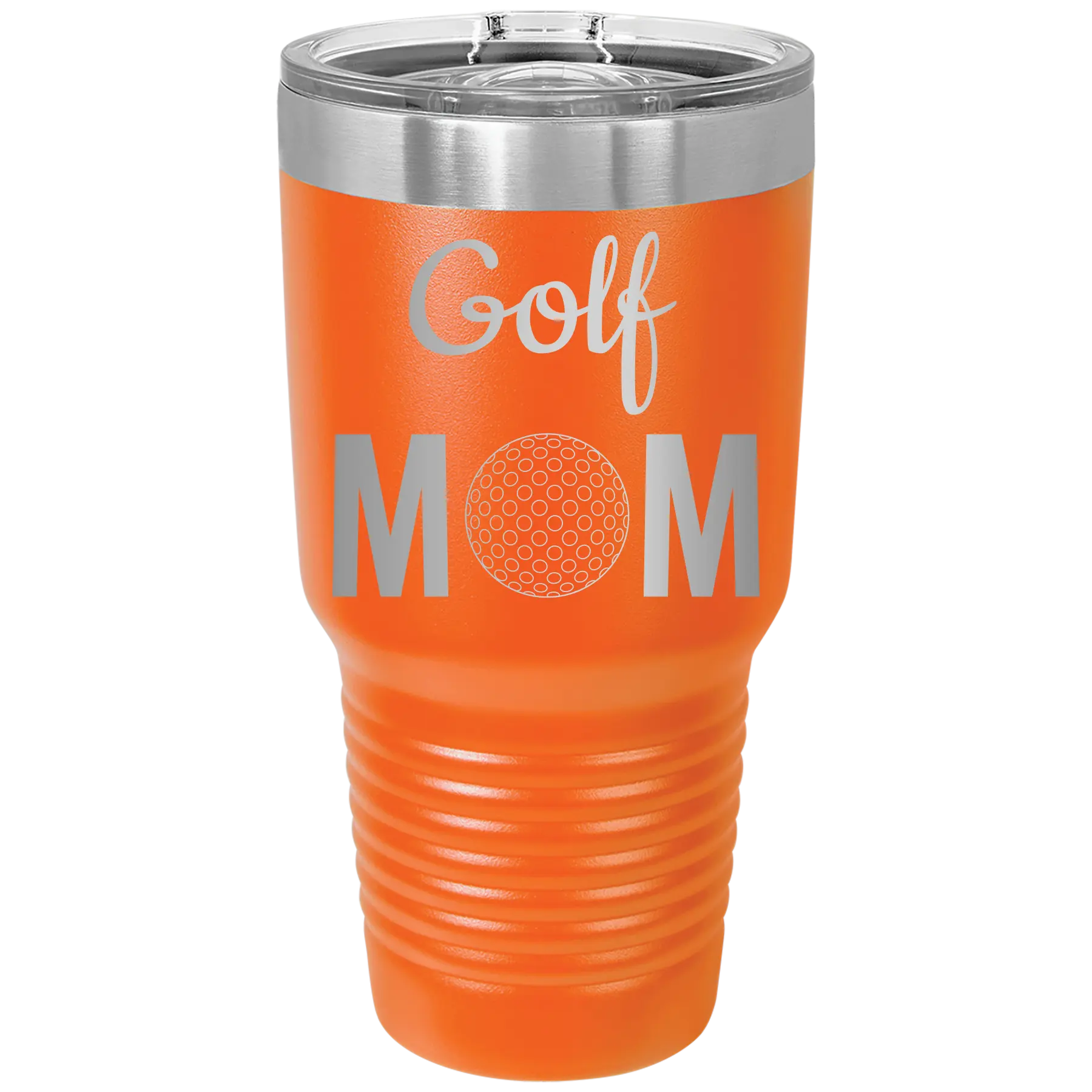 Mom Golf2 30 oz Tumbler | Orange