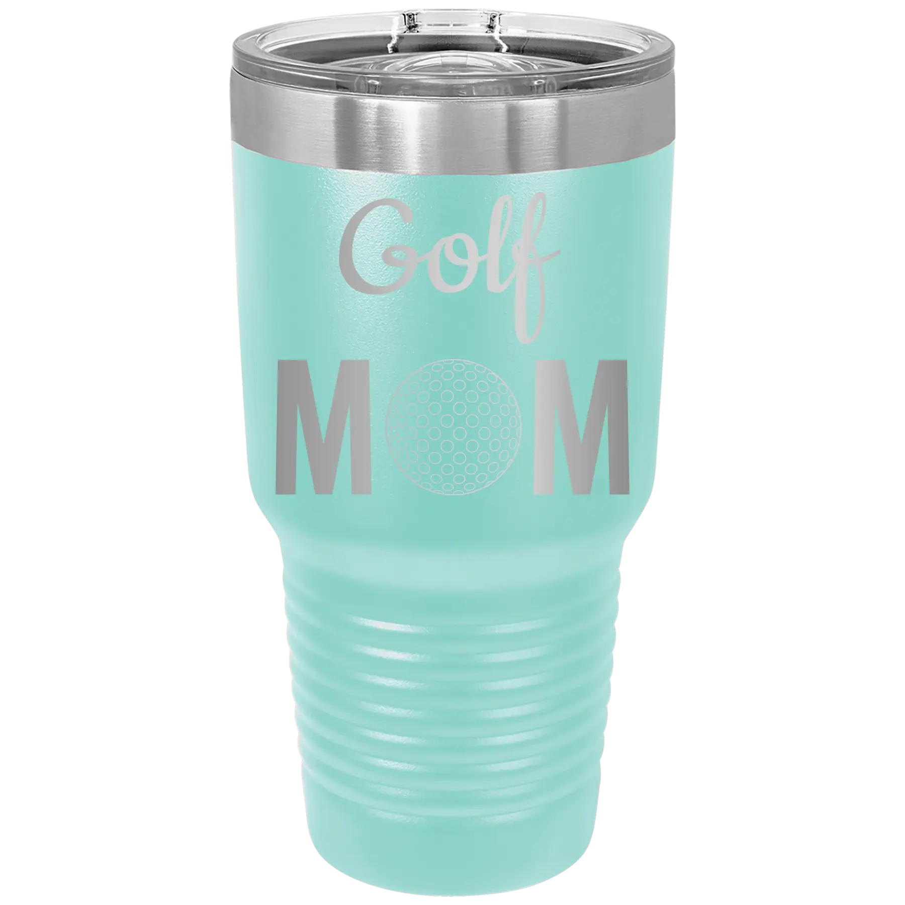 Mom Golf2 30 oz Tumbler | Teal