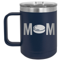 Mom Hockey 15 oz Mug | Navy