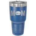 Mom Hockey 30 oz Tumbler | Royal Blue