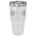Mom Hockey 30 oz Tumbler | White