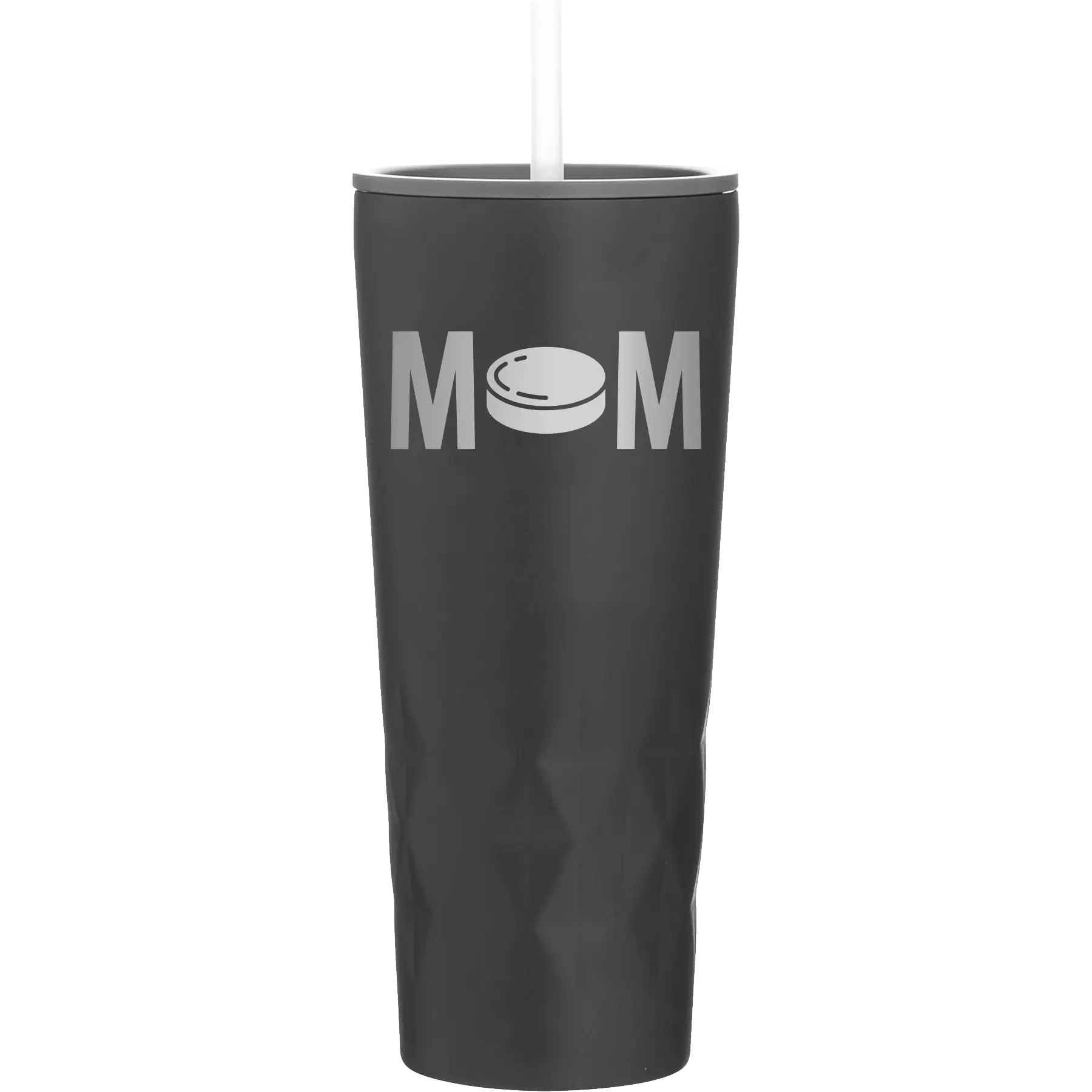 Mom Hockey 20.9 oz Tumbler | Black