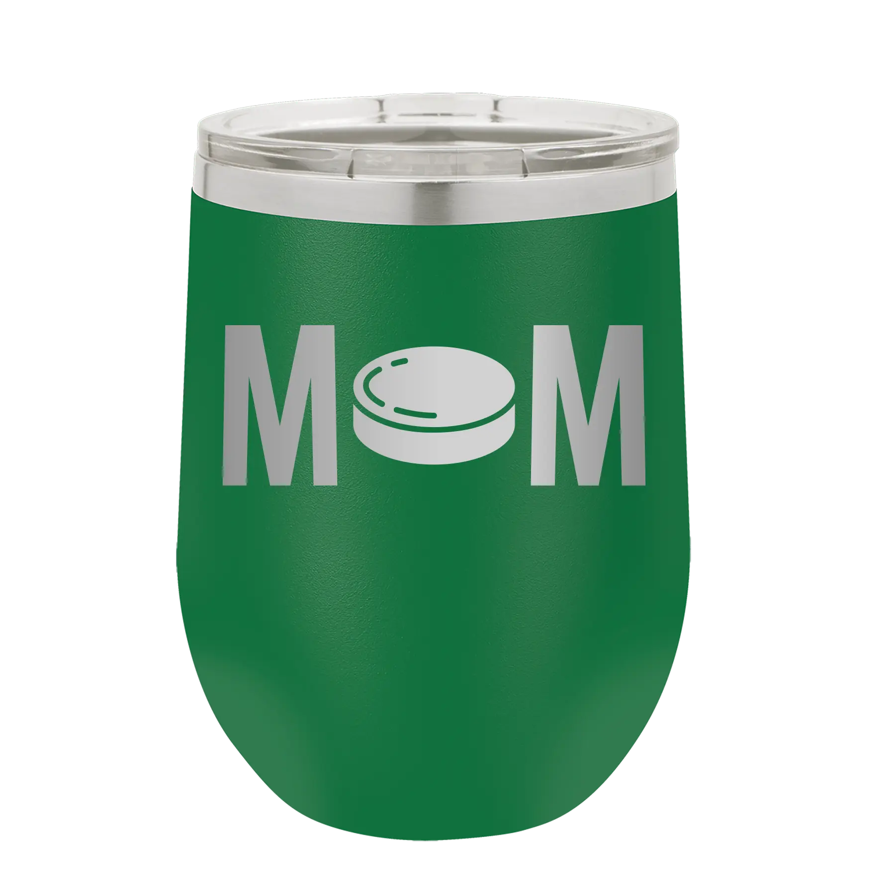 Mom Hockey Wine Cup | Green