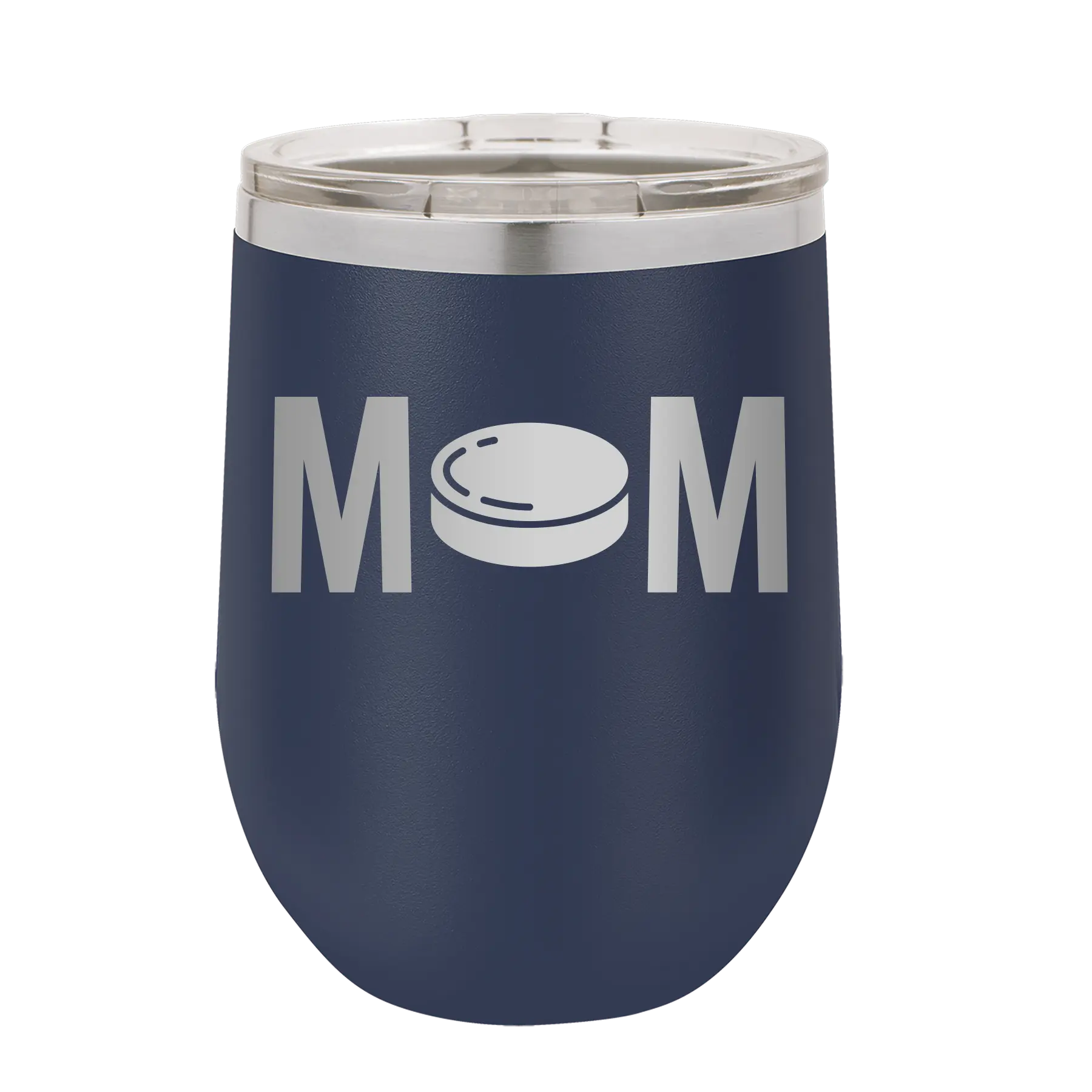 Mom Hockey Wine Cup | Navy