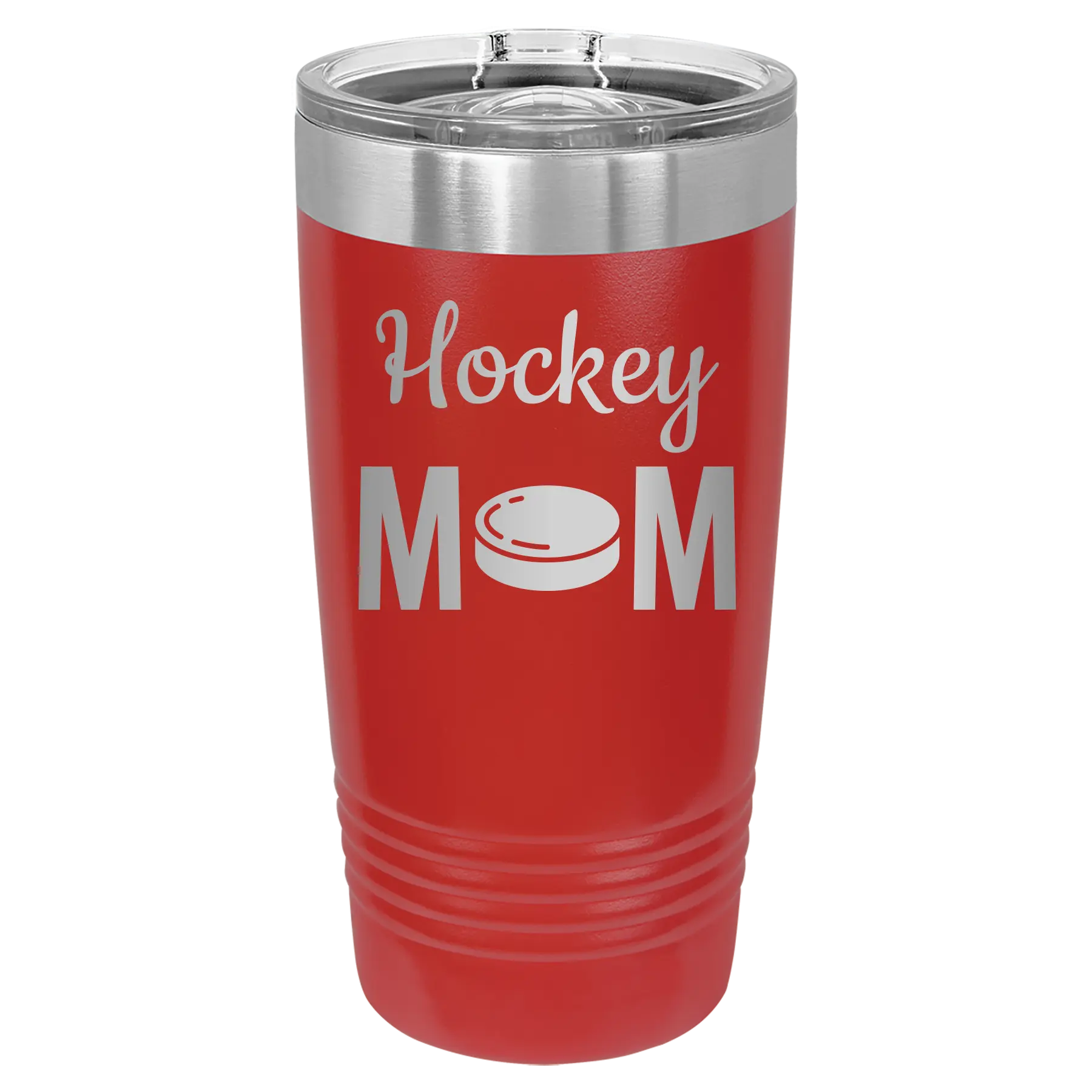 Mom Hockey2 20 oz Tumbler | Red