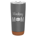 Mom Hockey2 20 oz Tumbler | Storm Gray
