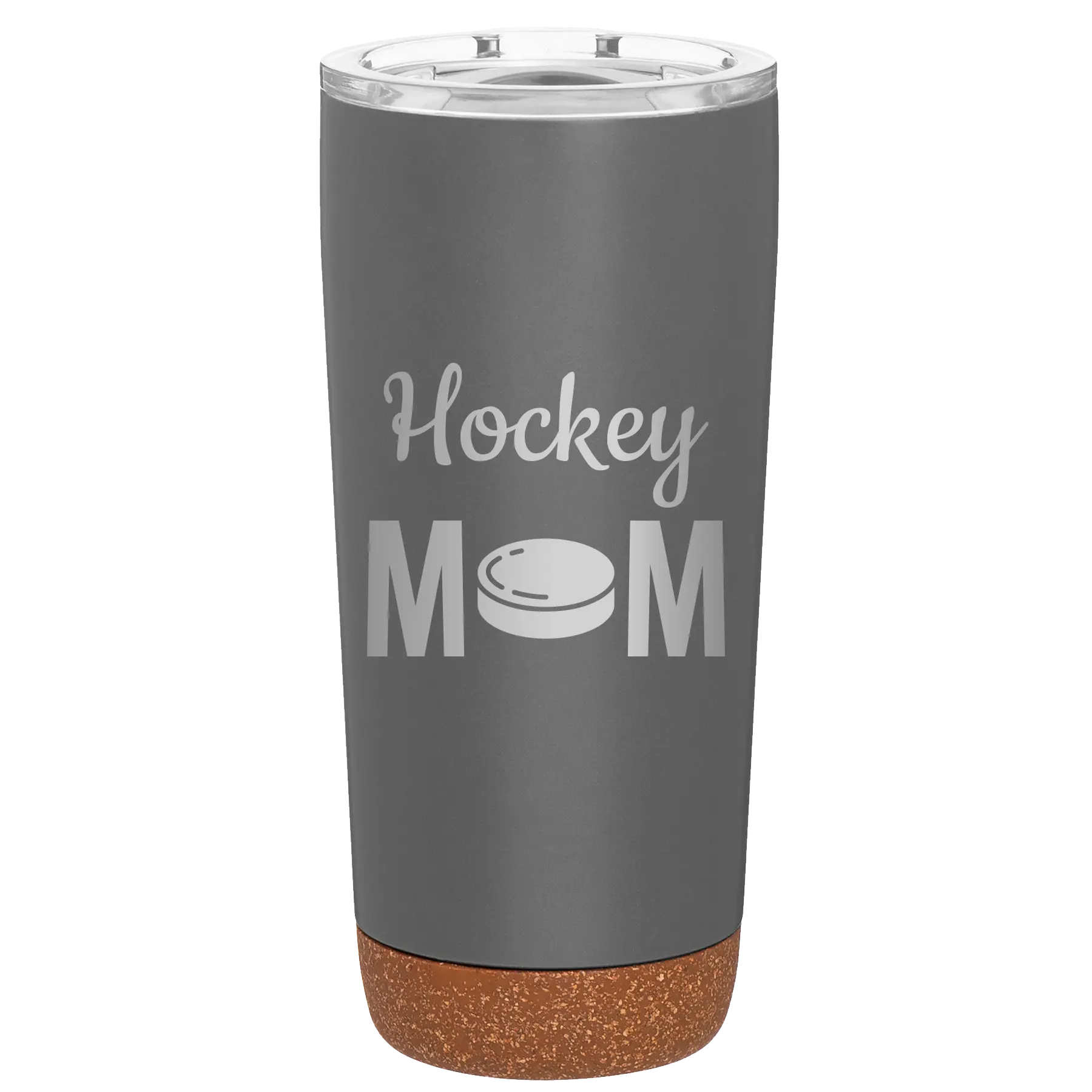 Mom Hockey2 20 oz Tumbler | Storm Gray