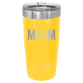 Mom Soccer 20 oz Tumbler | Yellow