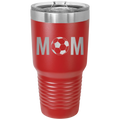 Mom Soccer 30 oz Tumbler | Red
