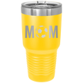 Mom Soccer 30 oz Tumbler | Yellow