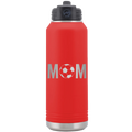 Mom Soccer 32 oz Water Bottle | Red