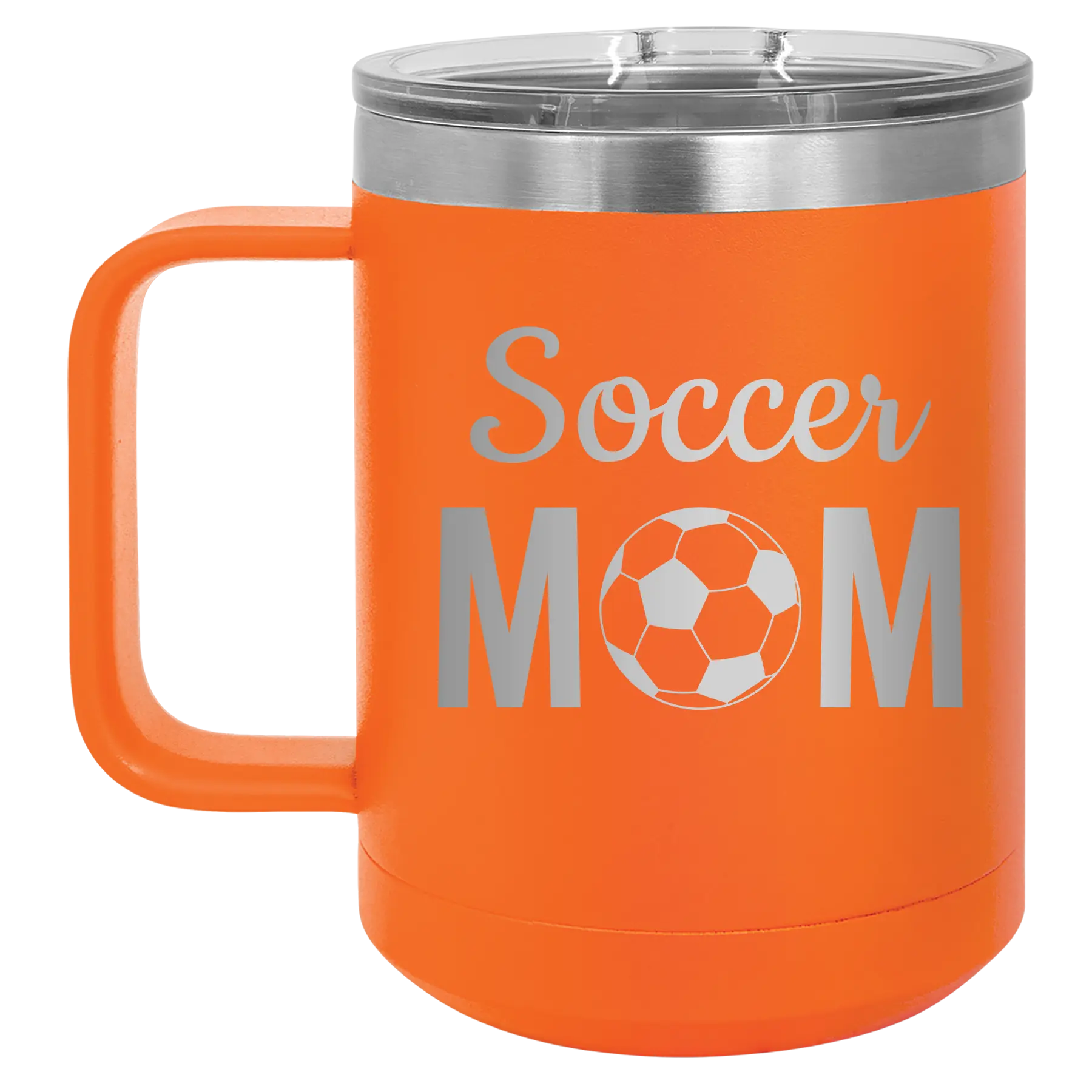 Mom Soccer2 15 oz Mug | Orange