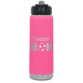 Mom Soccer2 20 oz Water Bottle | Pink