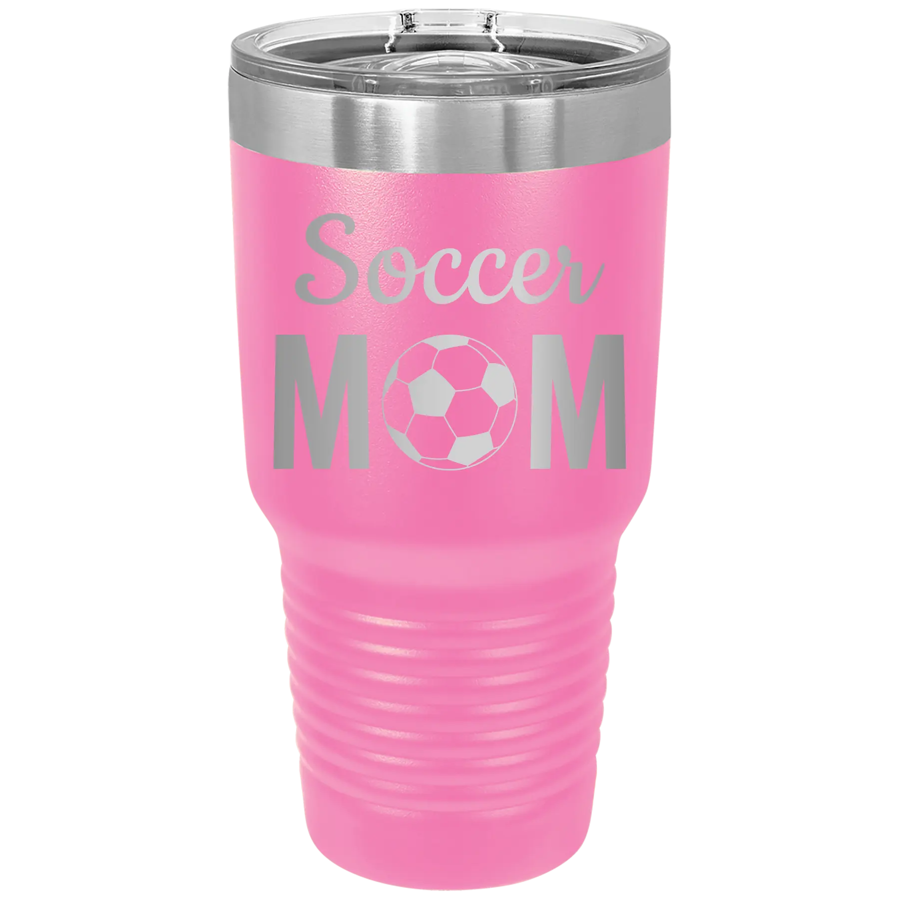 Mom Soccer2 30 oz Tumbler | Pink