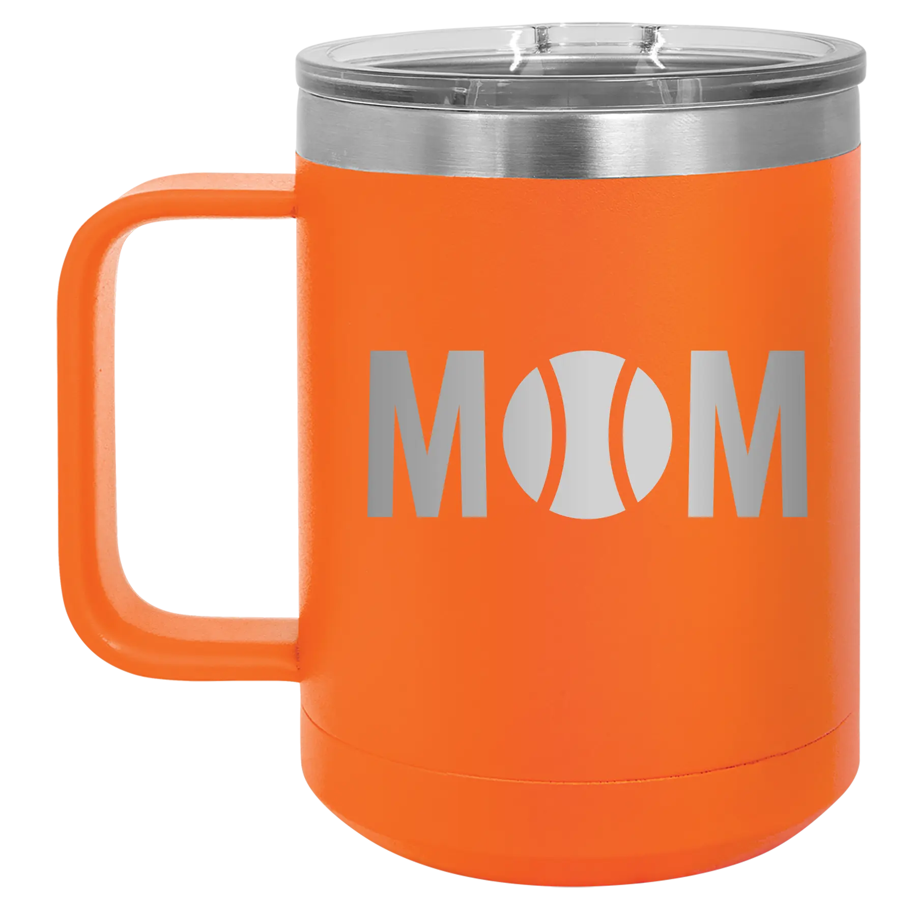 Mom Tennis 15 oz Mug | Orange