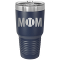 Mom Tennis 30 oz Tumbler | Navy