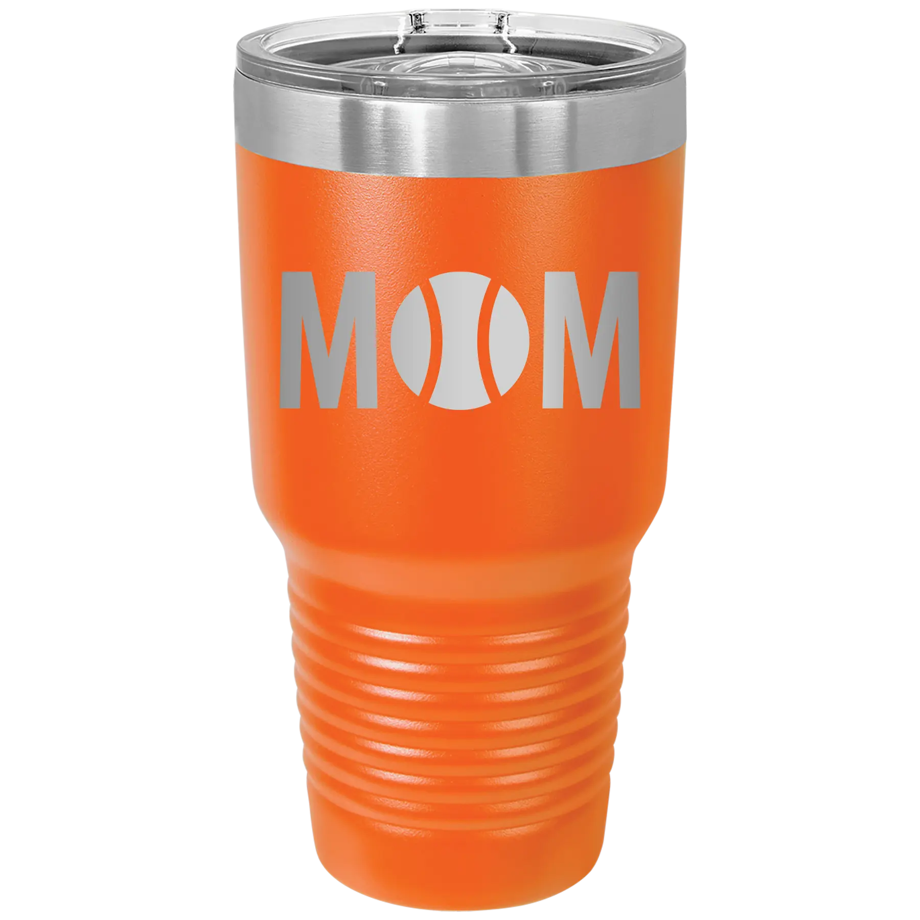 Mom Tennis 30 oz Tumbler | Orange