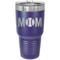 Mom Tennis 30 oz Tumbler | Purple
