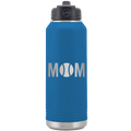 Mom Tennis 32 oz Water Bottle | Royal Blue